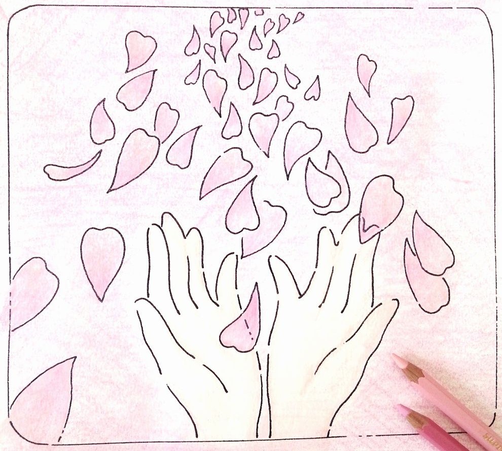 桜の花びらのイメージはどんなピンク色？記憶しているイメージの色「記憶色」の話です。